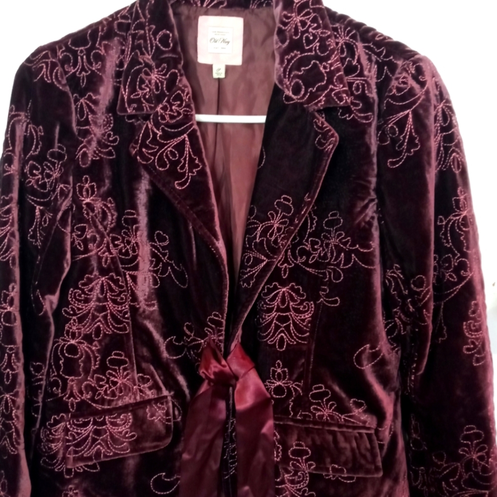 COPY - Old Navy Velvet Jacket.